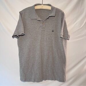 United Colors Of Benetton Gray Polo Shirt